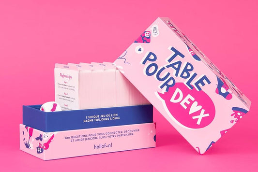 Jeu de société pour couple pour pimenter une soirée de Saint-Valentin