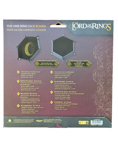 Piste de Dés Seigneurs des anneaux Arrière 