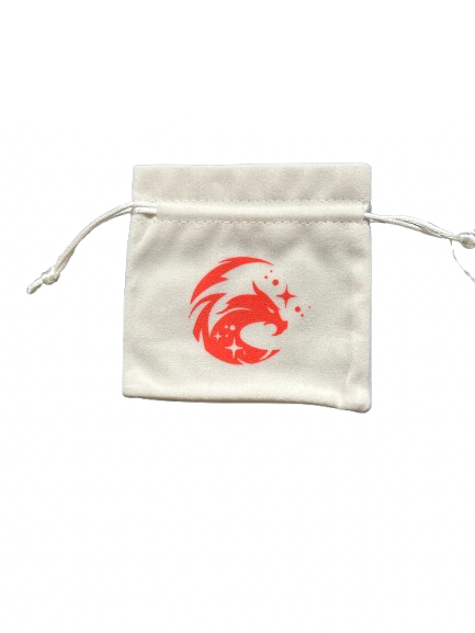 Bourse Rangement dés motif dragon